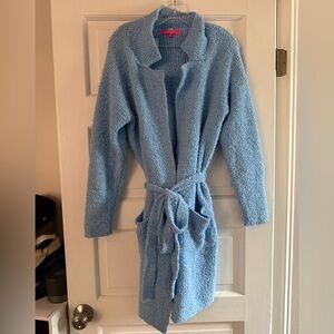 Lilly Pulitzer Size S Blue fuzzy Cardigan